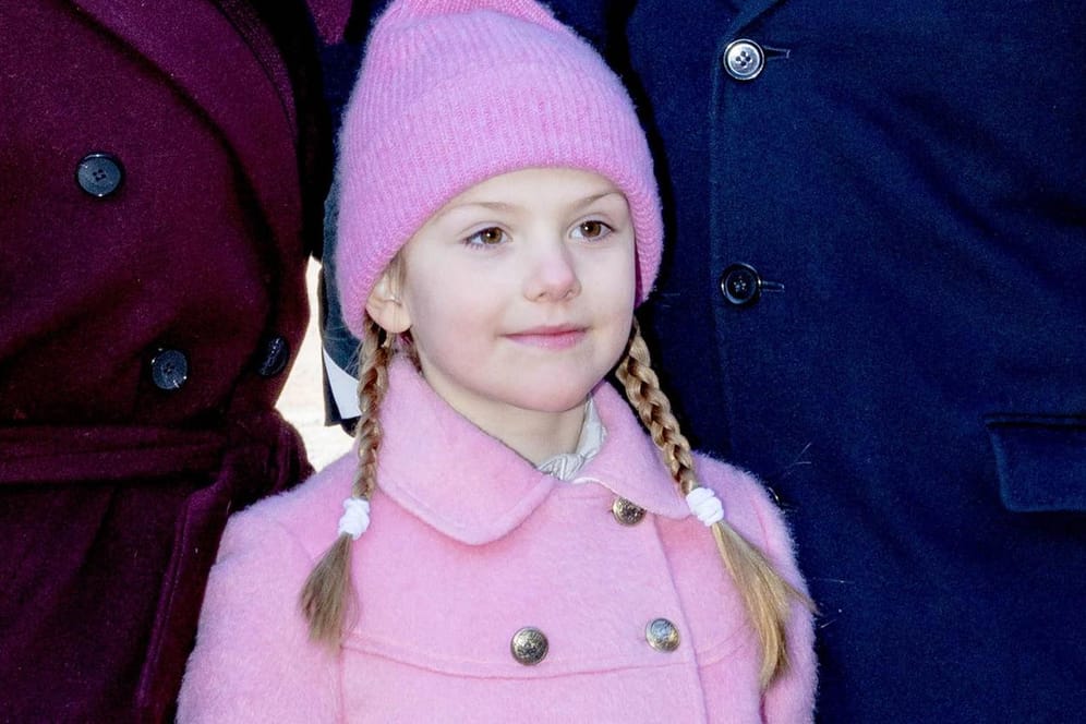 Estelle von Schweden: Die siebenjährige Prinzessin ist unglücklich gestürzt.