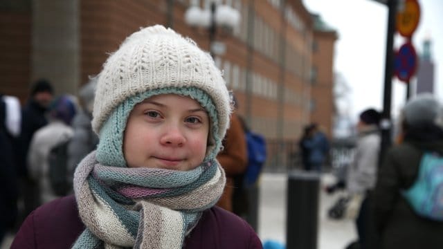 Die schwedische Klimaaktivistin Greta Thunberg ist 17 Jahre alt geworden.