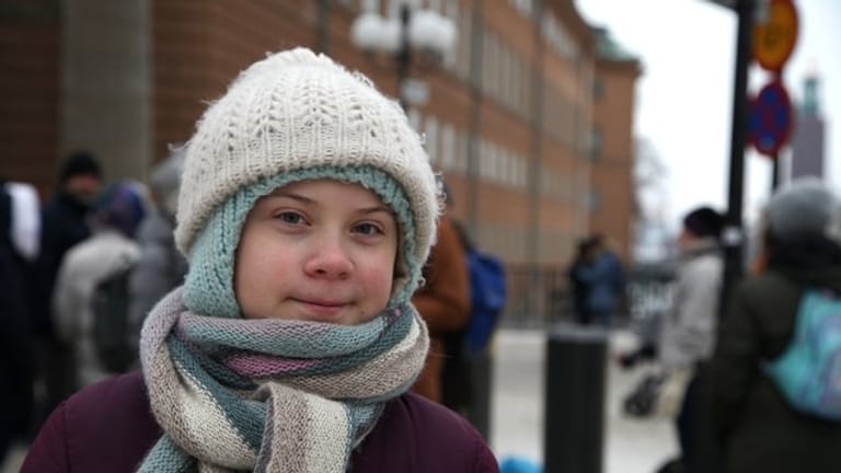 Die schwedische Klimaaktivistin Greta Thunberg ist 17 Jahre alt geworden.