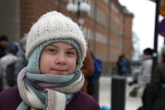 Die schwedische Klimaaktivistin Greta Thunberg ist 17 Jahre alt geworden.