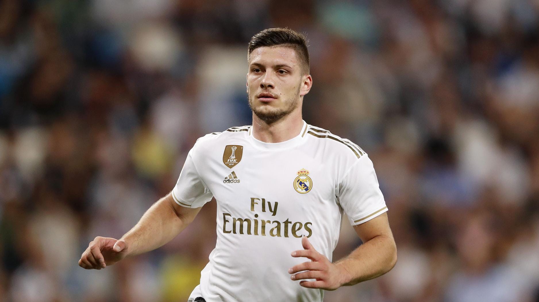 Luka Jovic: Der ehemalige Stürmer der SGE wird vom serbischen Nationaltrainer hart angegangen. Luka Jovic: Der ehemalige Stürmer der SGE wird vom serbischen Nationaltrainer hart angegangen.