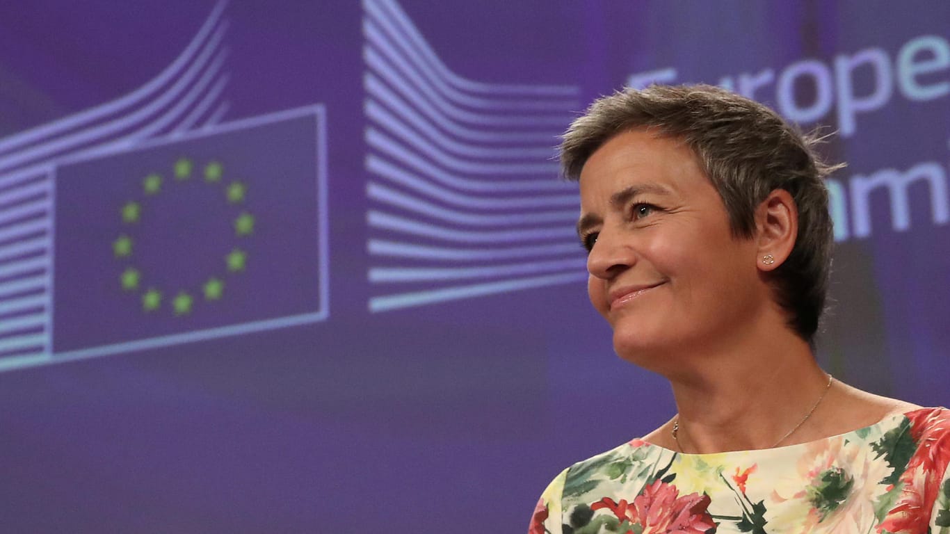 EU-Wettbewerbskommissarin Margrethe Vestager: Sie will den Druck auf Internetkonzerne weiter hoch halten.