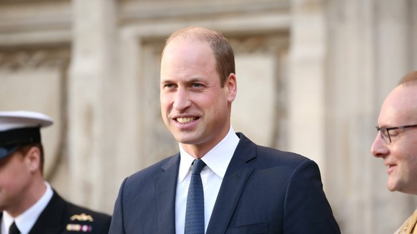 Prinz William setzt sich für die Kampagne "Heads Up" ein.