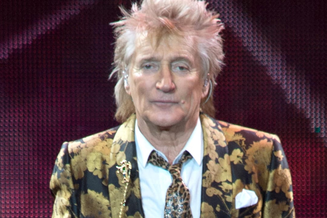 Rod Stewart: Der Sänger hatte an Silvester Ärger mit der Polizei.