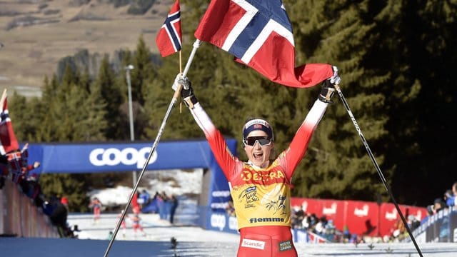 Sicherte sich souverän den Sieg bei der Tour de Ski: Therese Johaug.