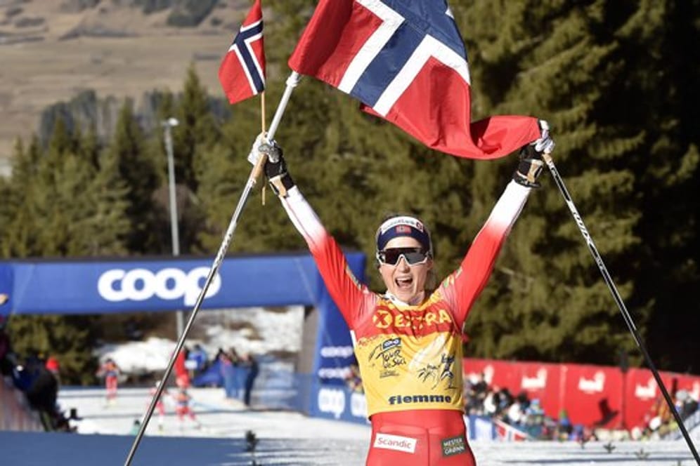 Sicherte sich souverän den Sieg bei der Tour de Ski: Therese Johaug.