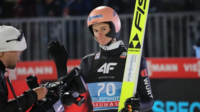Karl Geiger belegte mit einem Sprung auf 128 Meter nur den 16.