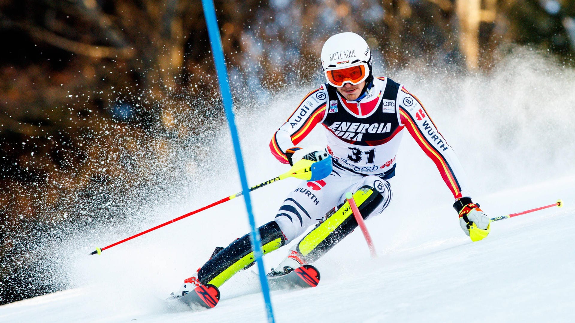 Landete in Zagreb auf dem Podium: Skifahrer Linus Starsser.