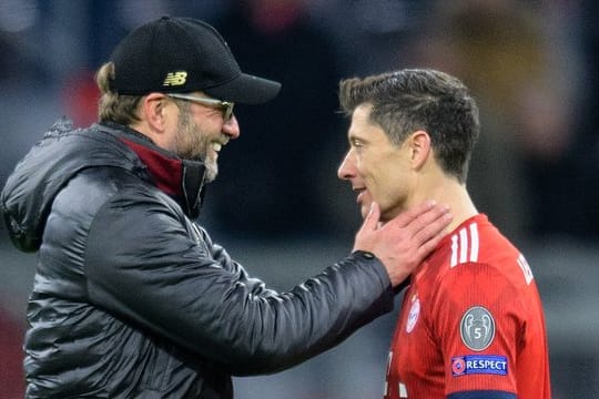 Jürgen Klopp war von 2008 bis 2015 Trainer von Robert Lewandowski beim BVB.