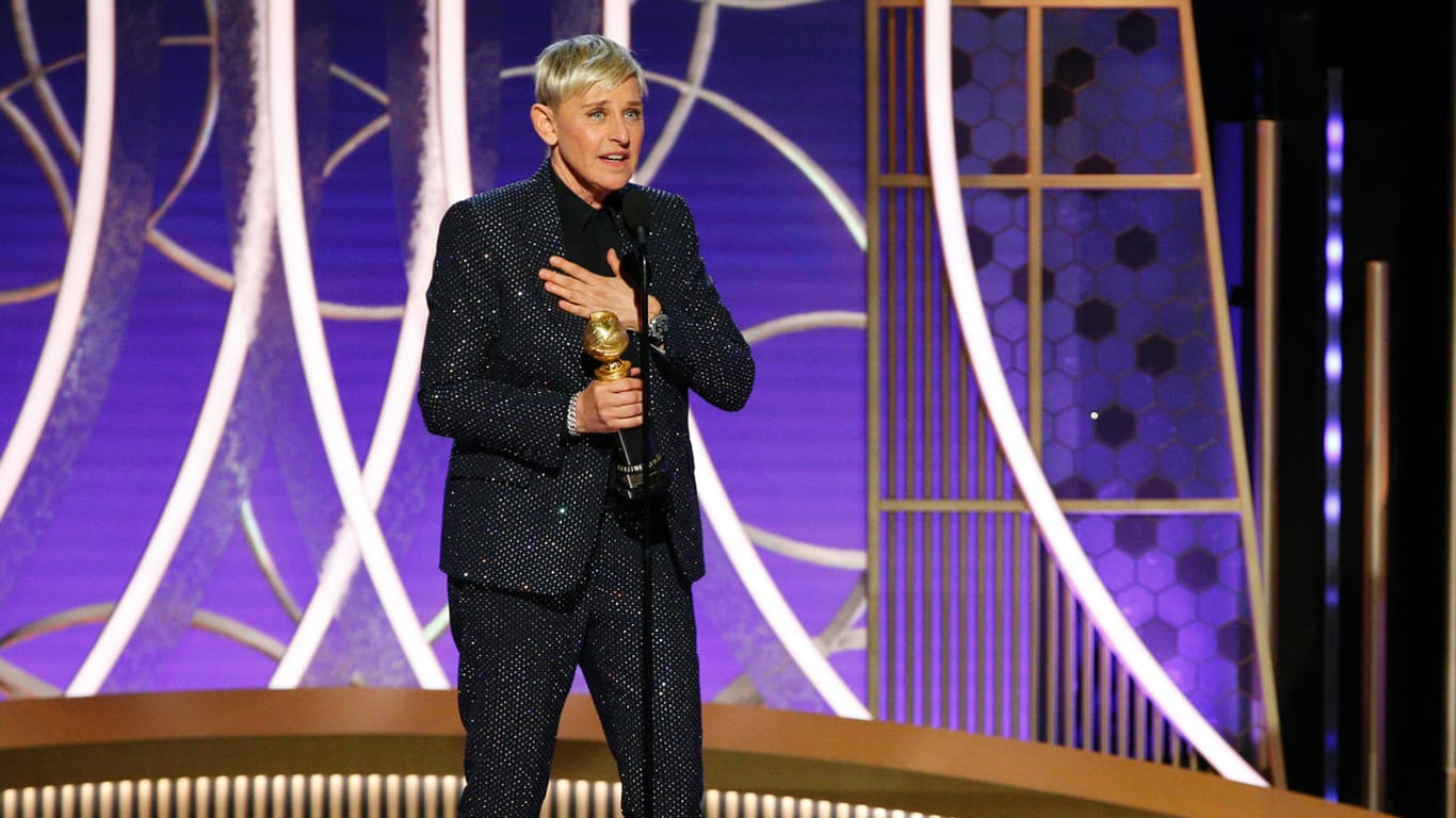 Moderatorin Ellen DeGeneres: Sie wurde mit einem Ehrenpreis ausgezeichnet.
