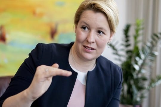 Familienministerin Franziska Giffey sieht den Bund langfristig in der Verantwortung für Kitas.