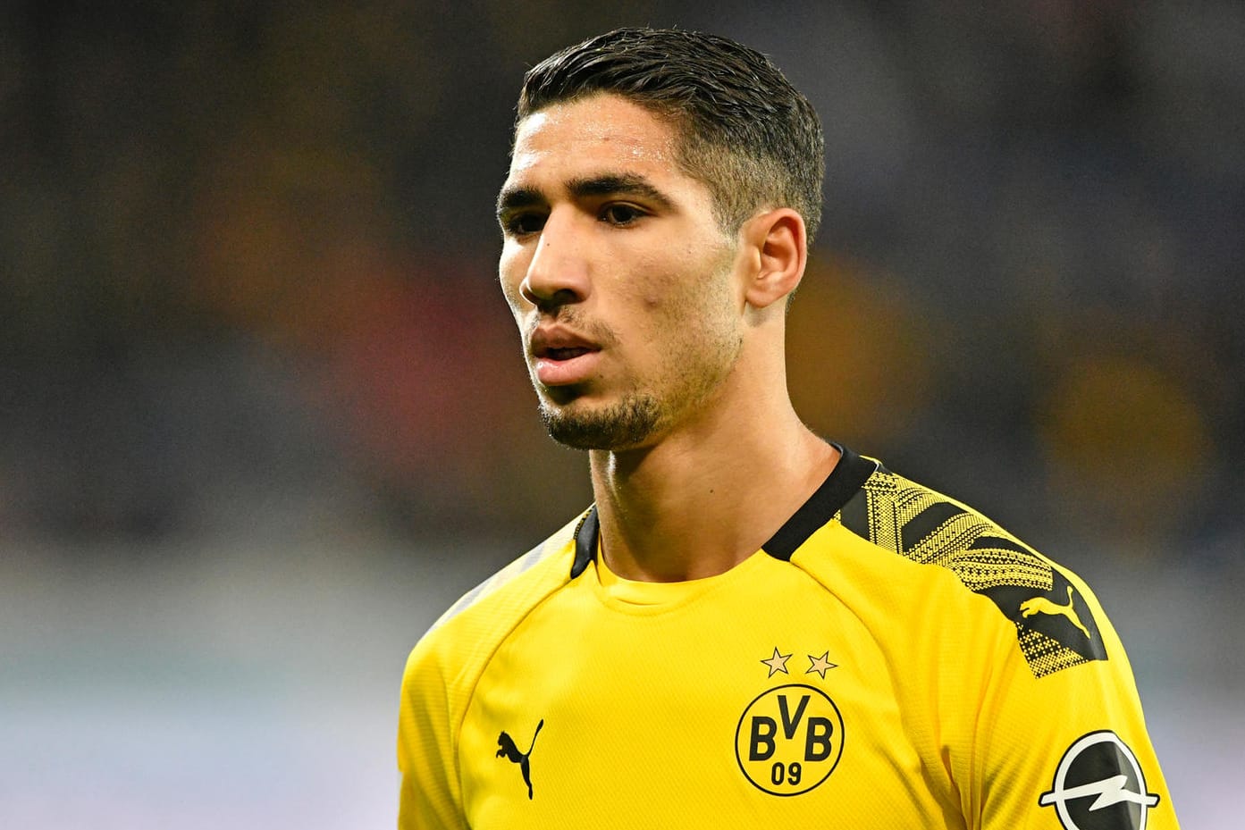 Achraf Hakimi: Der BVB-Verteidiger hat wohl das Interesse der Konkurrenz geweckt.