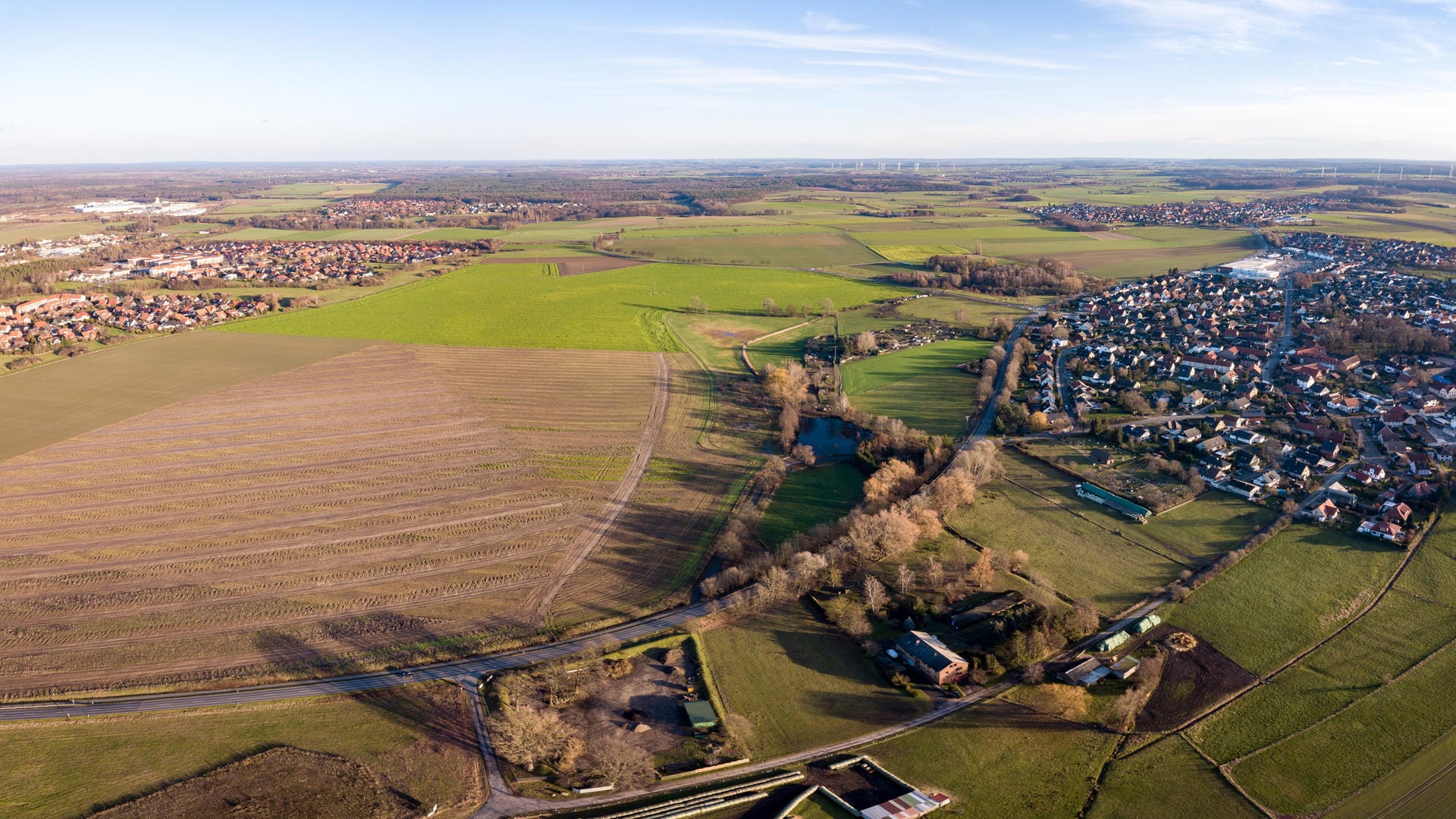 Künftiges Baugebiet Sonnenkamp: Tausende Wohneinheiten sollen hier ab Januar entstehen.