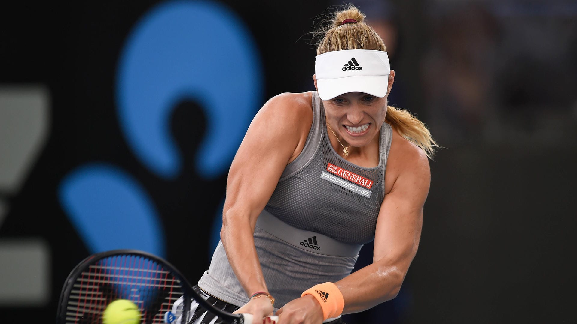 Verpatzte den Start in das neue Jahr: Das deutsche Tennis-Ass Angelique Kerber in Australien.