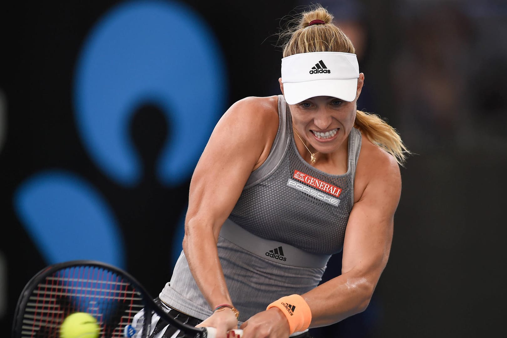 Verpatzte den Start in das neue Jahr: Das deutsche Tennis-Ass Angelique Kerber in Australien.