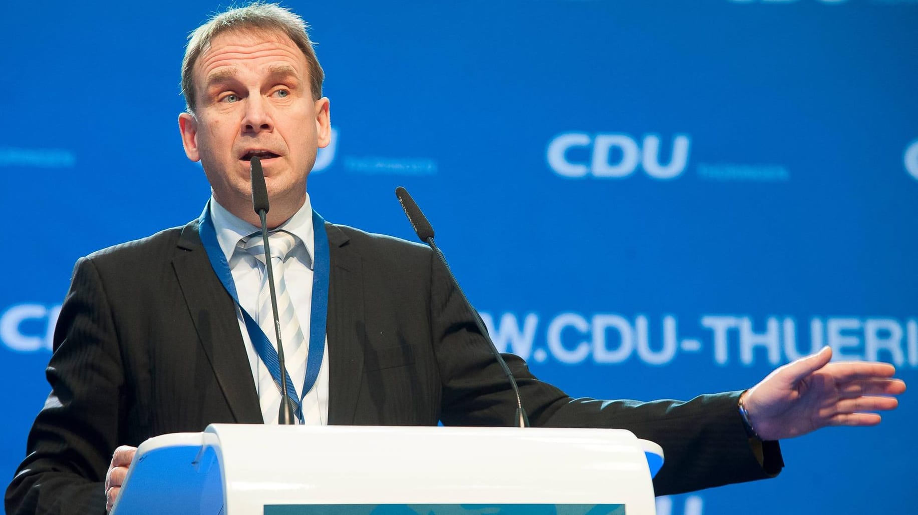 Dieter Althaus: Der frühere Ministerpräsident Thüringens plädiert für eine Zusammenarbeit mit der Linken. Dieter Althaus: Der frühere Ministerpräsident Thüringens plädiert für eine Zusammenarbeit mit der Linken.