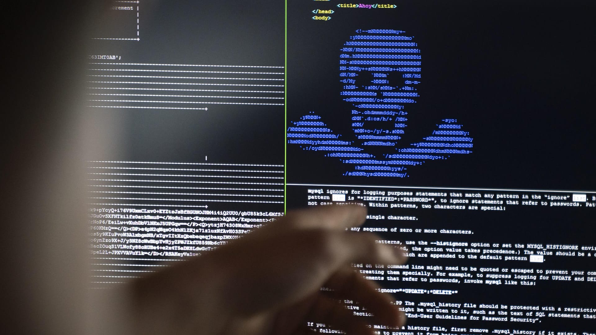 Symbolbild eines Erpresser-Programms: "Ransomware" verschlüsselt und sperrt den Computter. Symbolbild eines Erpresser-Programms: "Ransomware" verschlüsselt und sperrt den Computter.