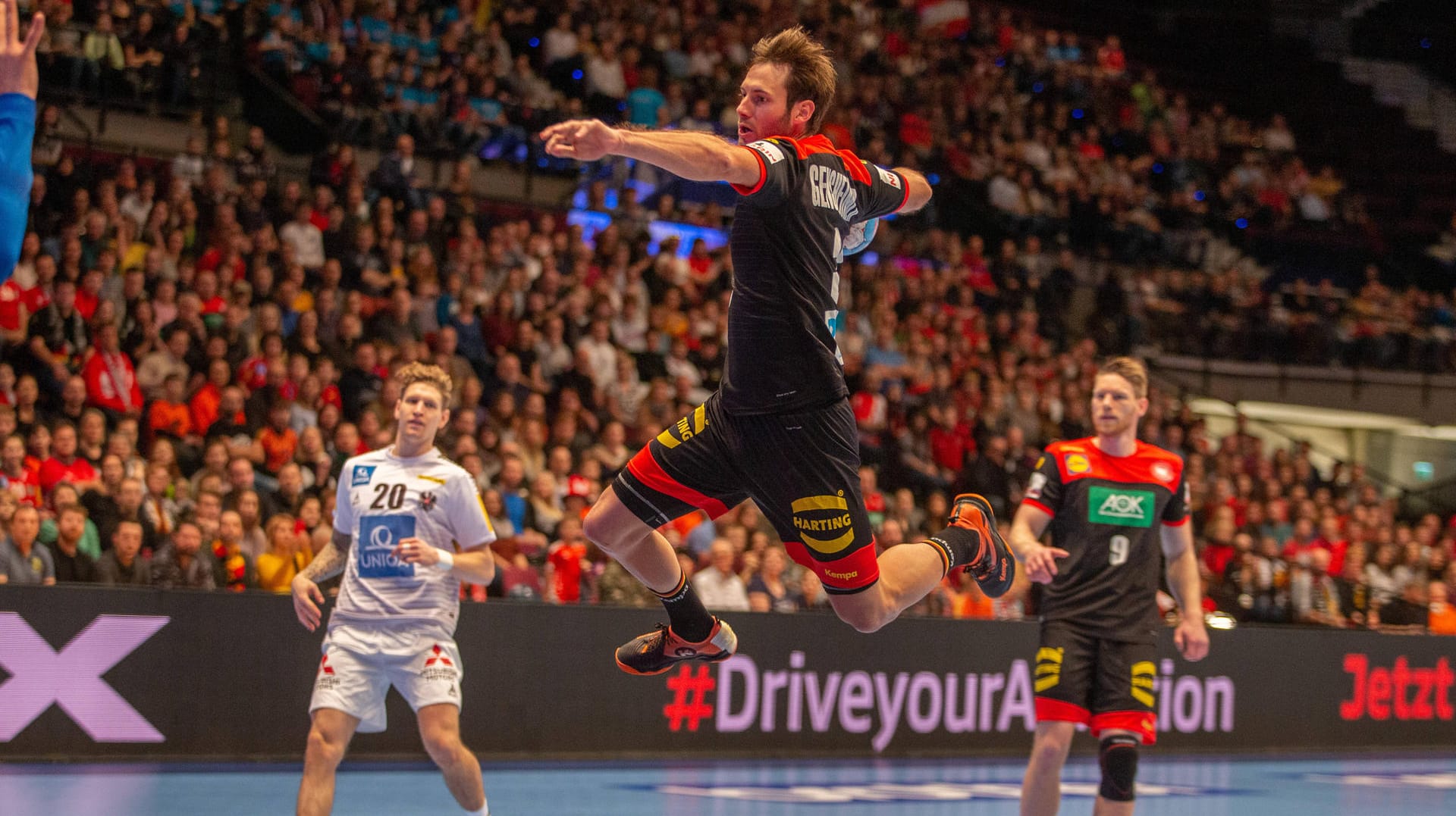 Kapitän der deutschen Handball-Nationalmannschaft: Uwe Gensheimer.