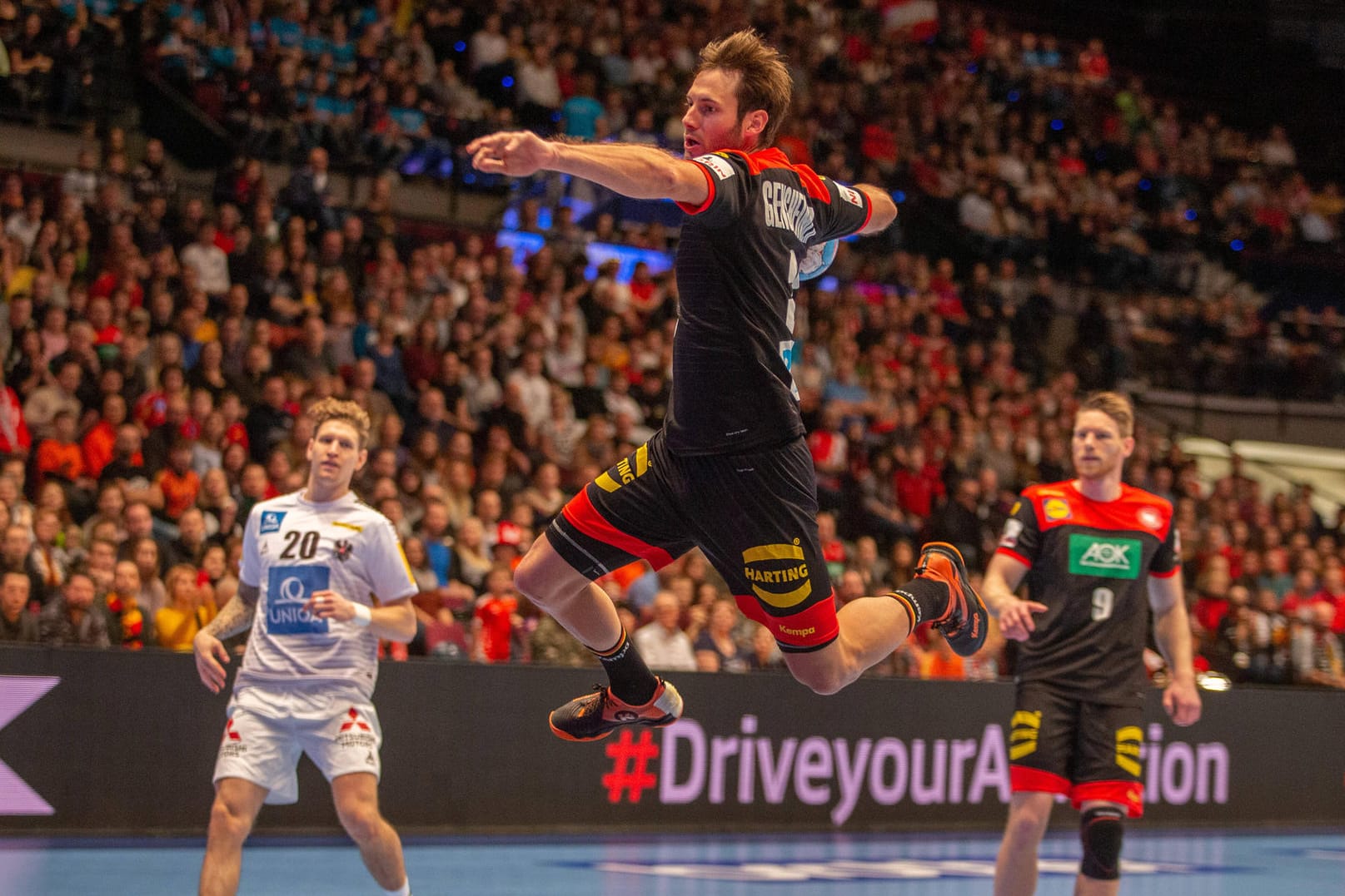 Kapitän der deutschen Handball-Nationalmannschaft: Uwe Gensheimer.