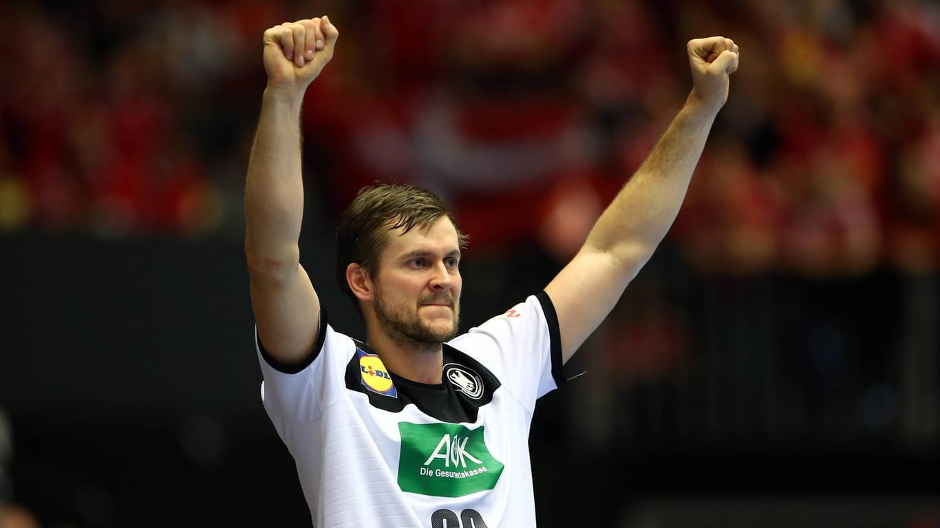 Findet für seine Mitspieler häufig die richtigen Worte: Handball-Nationalspieler Fabian Böhm.