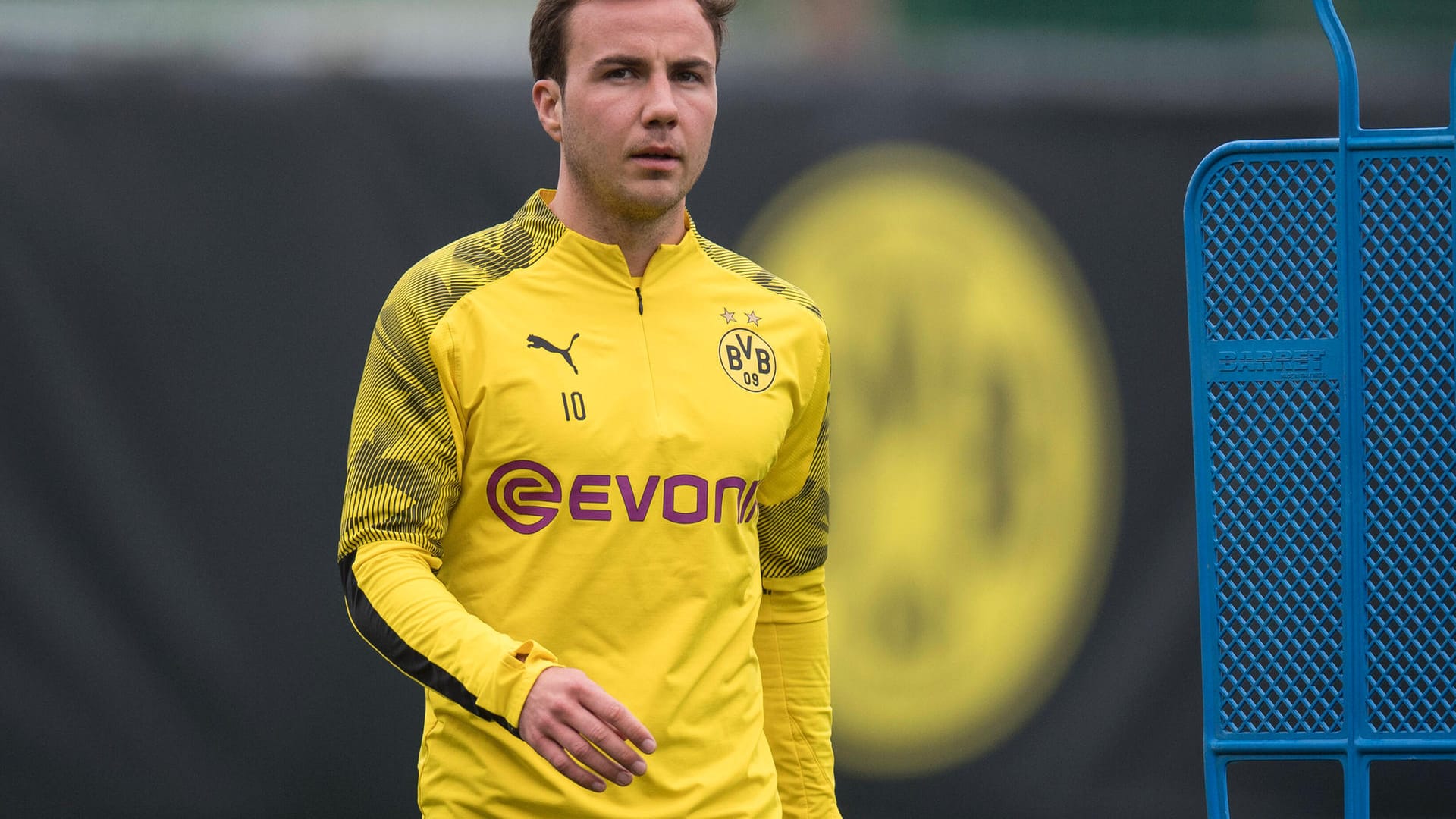 Mario Götze im Trainingslager in Marbella: Der BVB-Star soll den Klub verlassen.