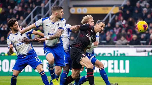 Blieb bei seinem Italien-Comeback torlos: Milans Zlatan Ibrahimovic. Blieb bei seinem Italien-Comeback torlos: Milans Zlatan Ibrahimovic.