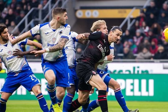 Blieb bei seinem Italien-Comeback torlos: Milans Zlatan Ibrahimovic.