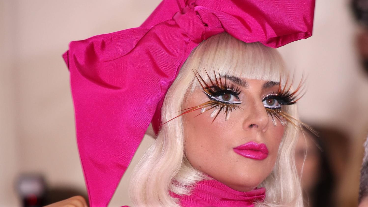 US-Sängerin Lady Gaga bei einer Benefizveranstaltung in New York.
