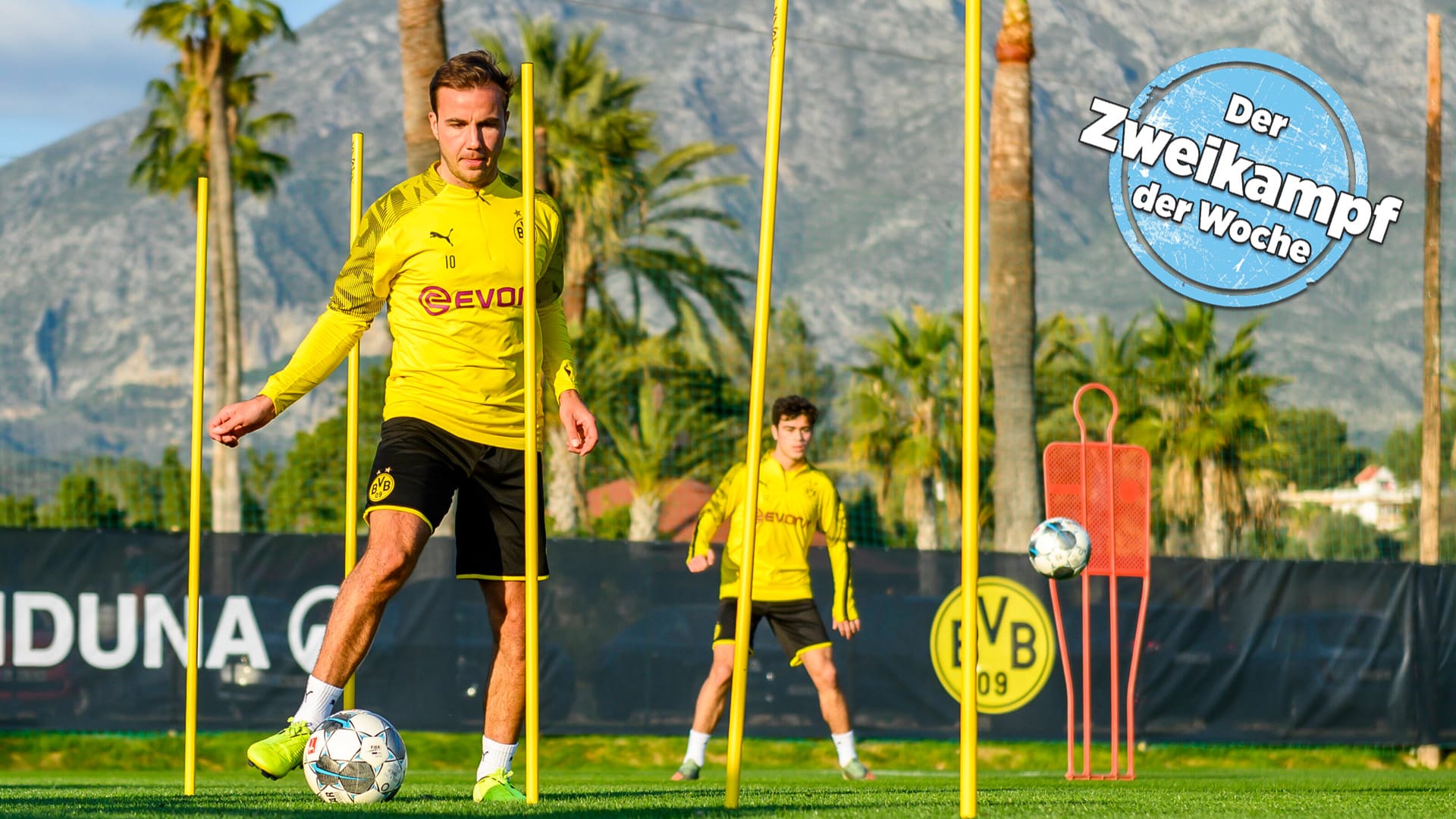 Mario Götze im BVB-Trainingslager in Marbella. Es wird wohl seine letzte Vorbereitung mit den Dortmundern.