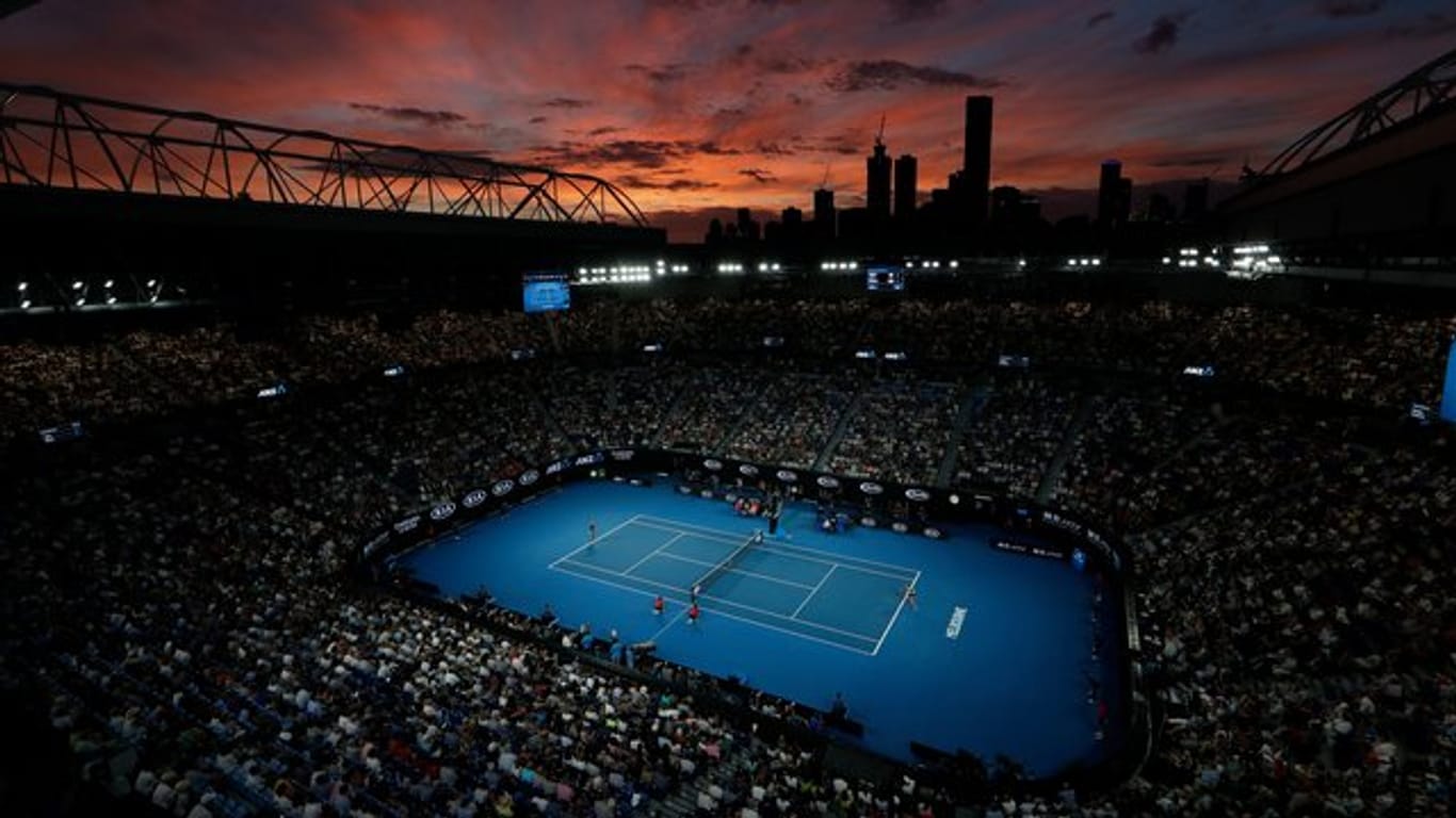 Austragungsort der Australian Open: Rod Laver Arena.