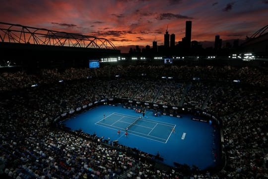 Austragungsort der Australian Open: Rod Laver Arena.