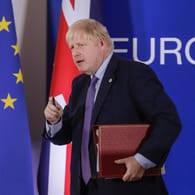 Boris Johnson 2019 in Brüssel: In diesem Jahr stehen ihm harte und wegweisende Verhandlungen mit der EU bevor.