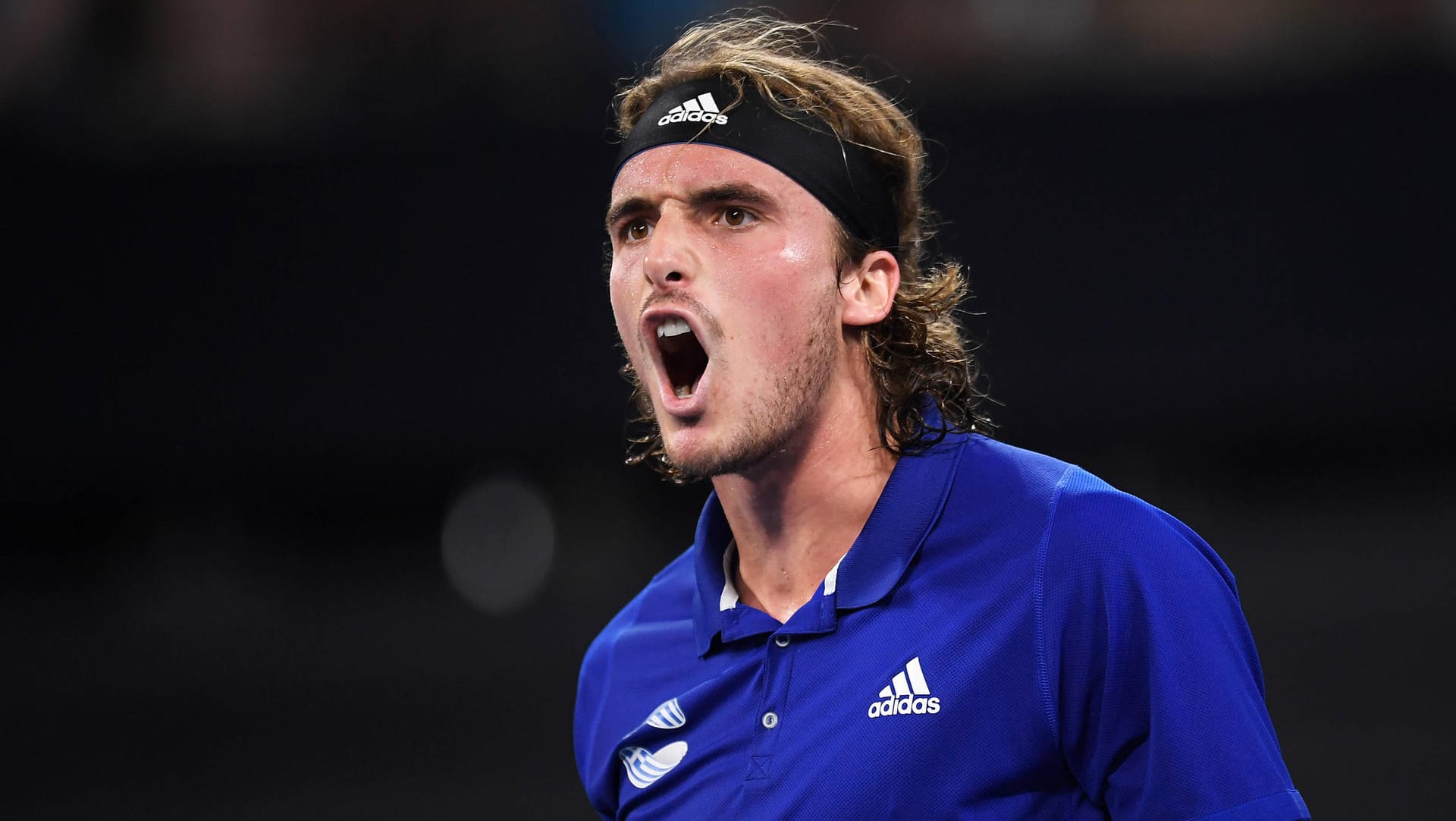 Der Grieche Stefanos Tsitsipas zertrümmerte seinen Schläger und verletzt seinen Vater