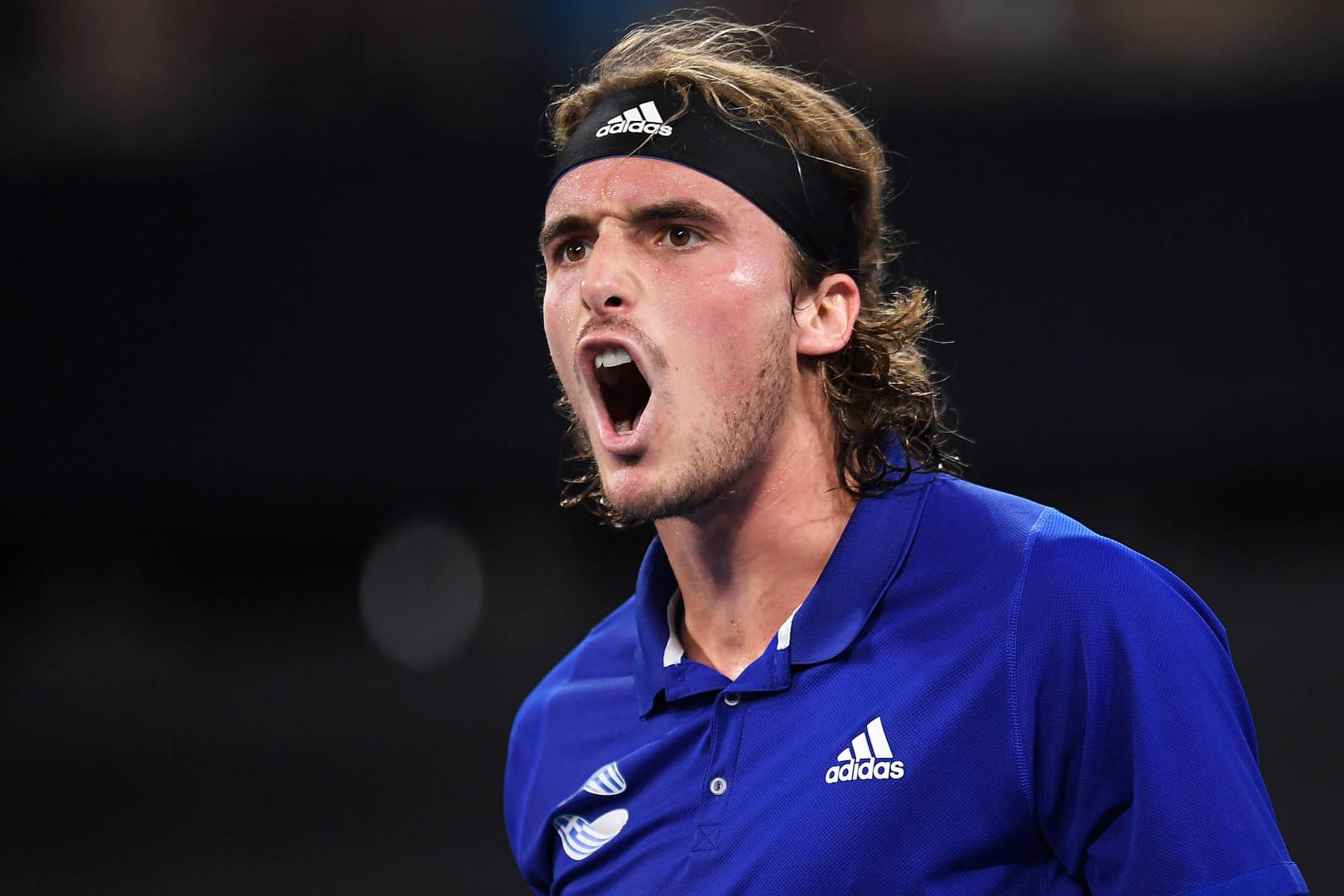 Der Grieche Stefanos Tsitsipas zertrümmerte seinen Schläger und verletzt seinen Vater