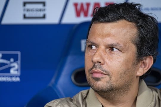 Hat die Verpflichtung des schwedischen Torhüters Oscar Linnér verkündet: Samir Arabi, Bielefelds Geschäftsführer Sport.
