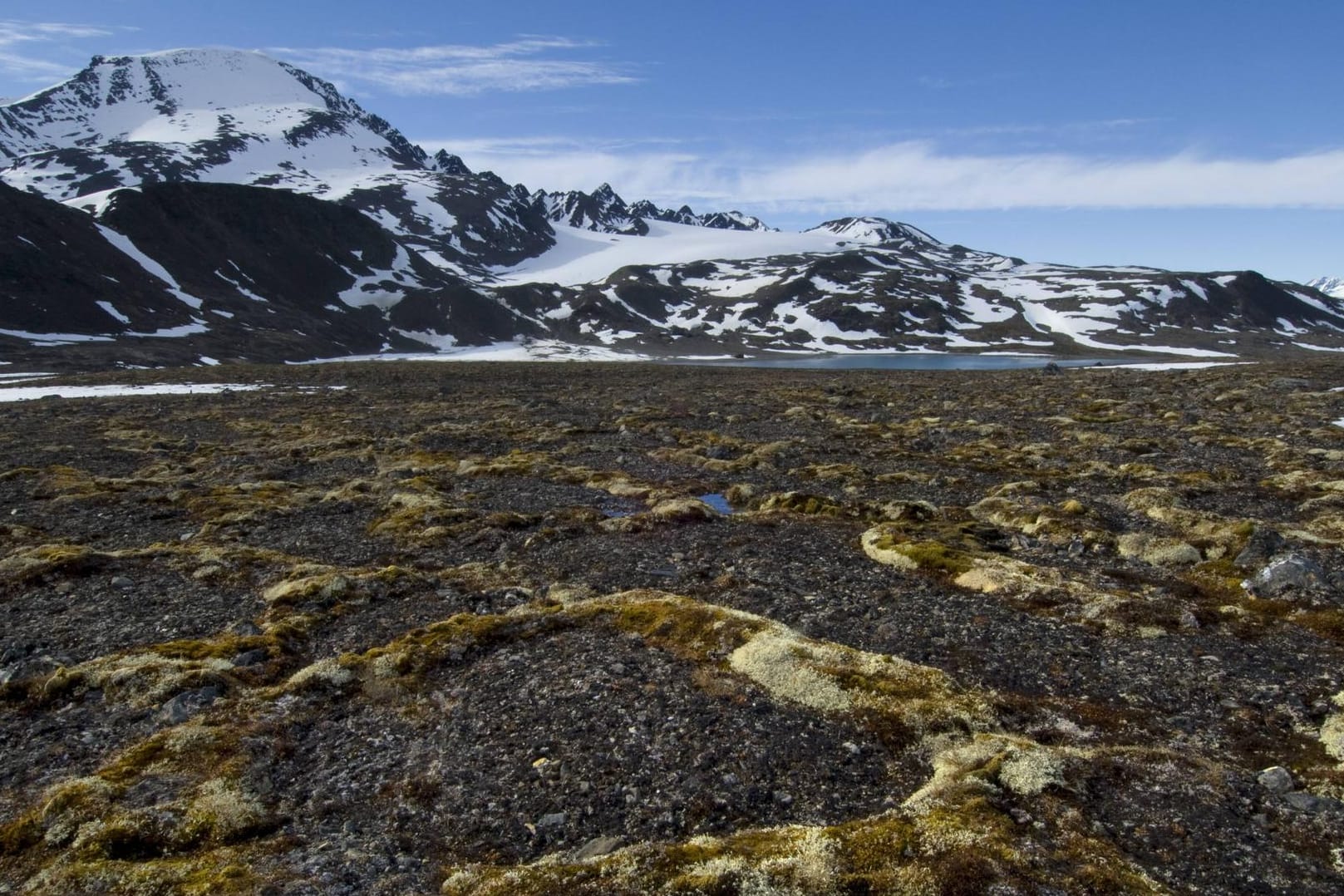 Permafrostboden in Norwegen: Rund ein Viertel der Landflächen auf der Nordhalbkugel sind Permafrostböden.