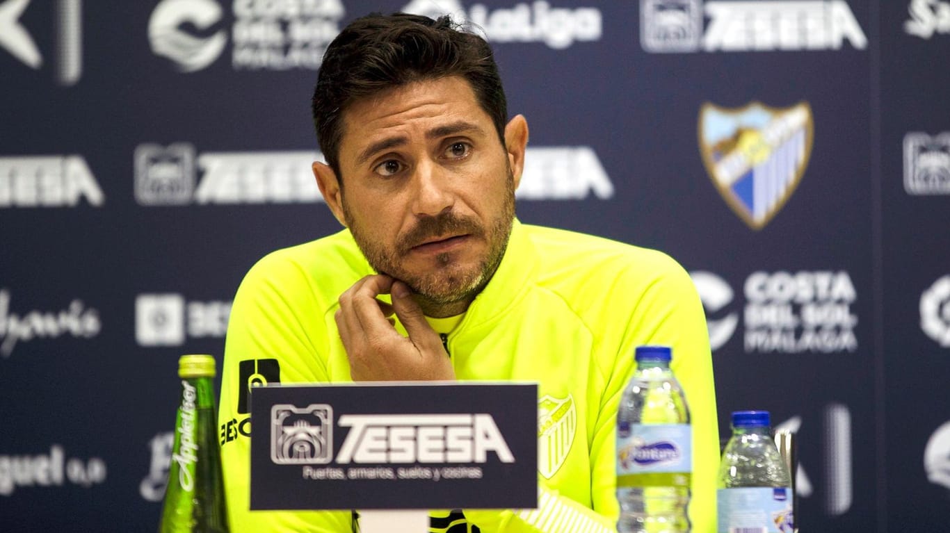 Vom FC Malaga freigestellt: Trainer Victor Sanchez del Amo