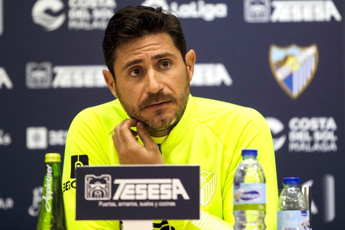 Vom FC Malaga freigestellt: Trainer Victor Sanchez del Amo