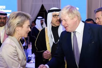 Der Austritt Großbritanniens aus der Europäischen Union ist das Thema, wenn EU-Kommissionspräsidentin Ursula von der Leyen den britischen Premierminister Boris Johnson in London trifft.