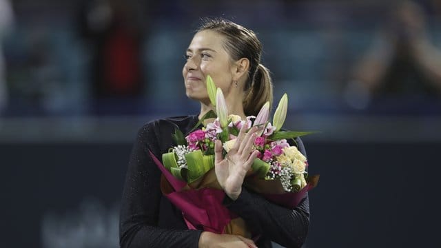 Hat eine Einladung zu den Australian Open bekommen: Maria Scharapowa.