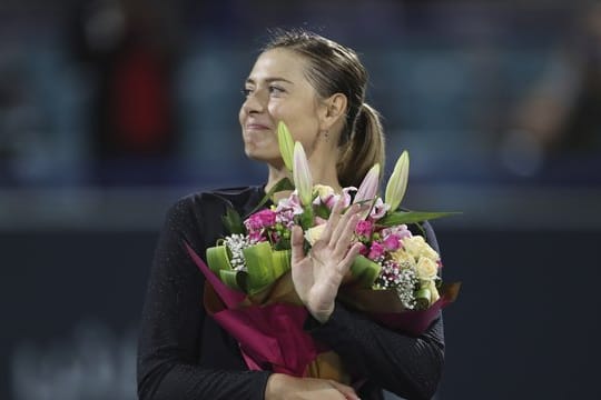 Hat eine Einladung zu den Australian Open bekommen: Maria Scharapowa.