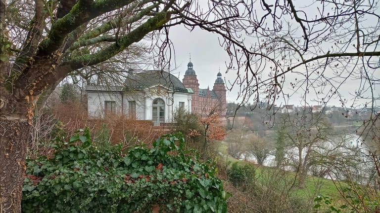 Schloss Johannisburg: Im Park soll der Verdächtige 1979 eine 15-Jährige getötet haben.