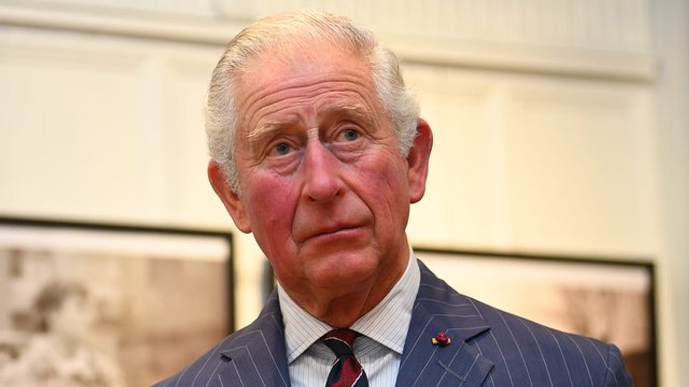 Der britische Prinz Charles sprach den Australiern Mut zu.