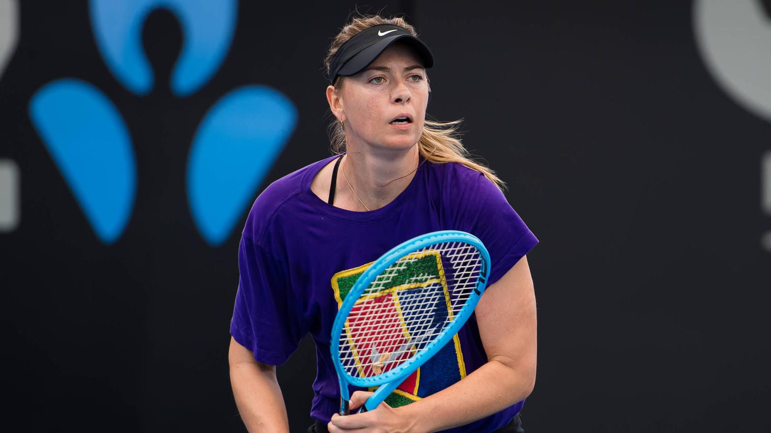 Maria Scharapowa: Die 32-Jährige gewann bislang fünf Grand-Slam-Titel, darunter die Australian Open 2008.