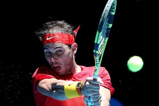 Rafael Nadal trifft im Viertelfinale des ATP Cups mit Spanien auf Belgien.