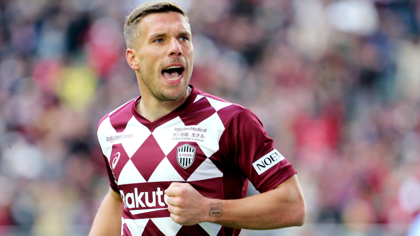 Hat sein Japan-Abenteuer beendet und ist offen für Neues: Lukas Podolski