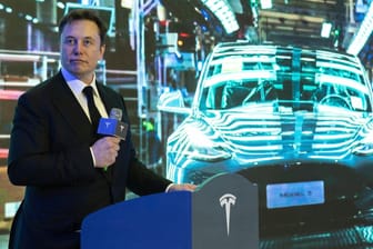 Tesla-Chef Elon Musk: In Brandenburg lässt er eine Autofabrik errichten.