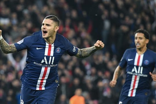 Mauro Icardi (l) war gegen Saint-Etienne der überragende Mann.