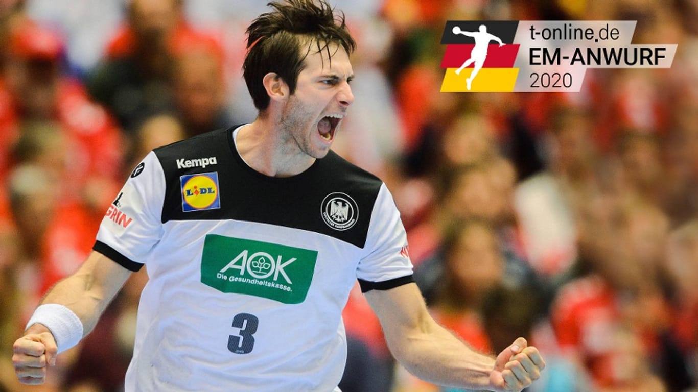 Der deutsche Kapitän Uwe Gensheimer hofft auf den Titel bei der Handball-EM.