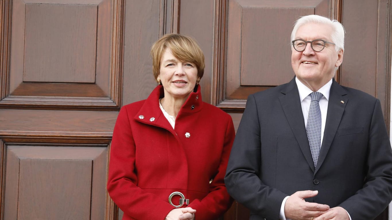 Bundespräsident Steinmeier und seine Ehefrau Elke Büdenbender setzen sich für engagierte Bürger ein.